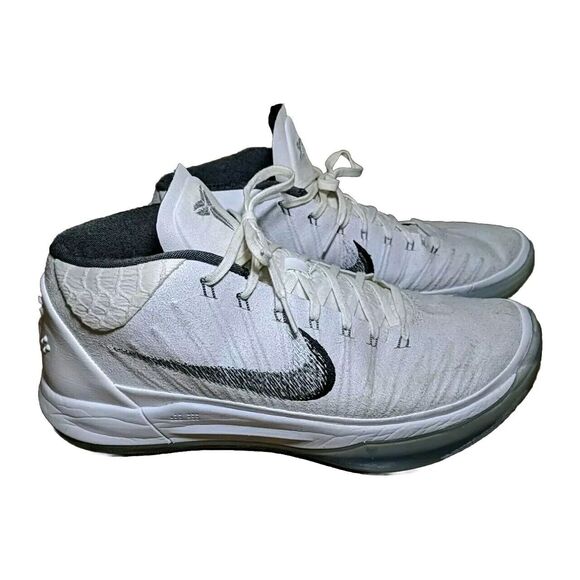 Nike Kobe AD Mid Top Men\'s Sneakers Size 11 White Ice 922482-102 Metallic Silver main image 8